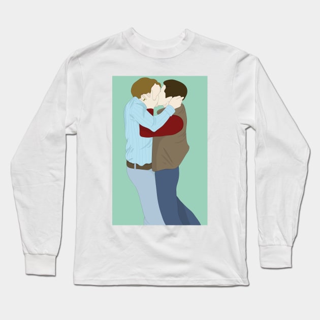 Brokeback Mountain Long Sleeve T-Shirt by BondHandmade